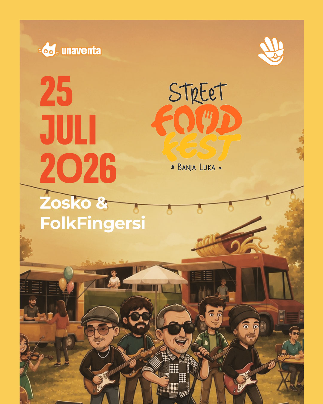 Zosko i FolkFingersi na Street Food Festu, slika 1