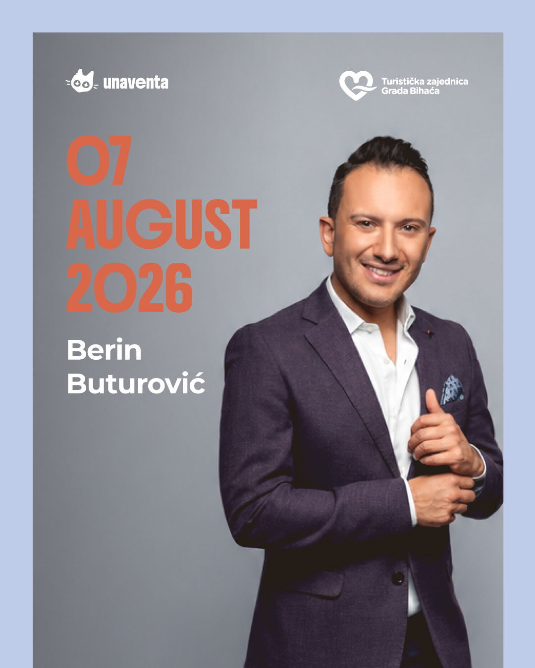 Berin Buturović i bend stižu na Bihaćki ljetni festival!, slika 1